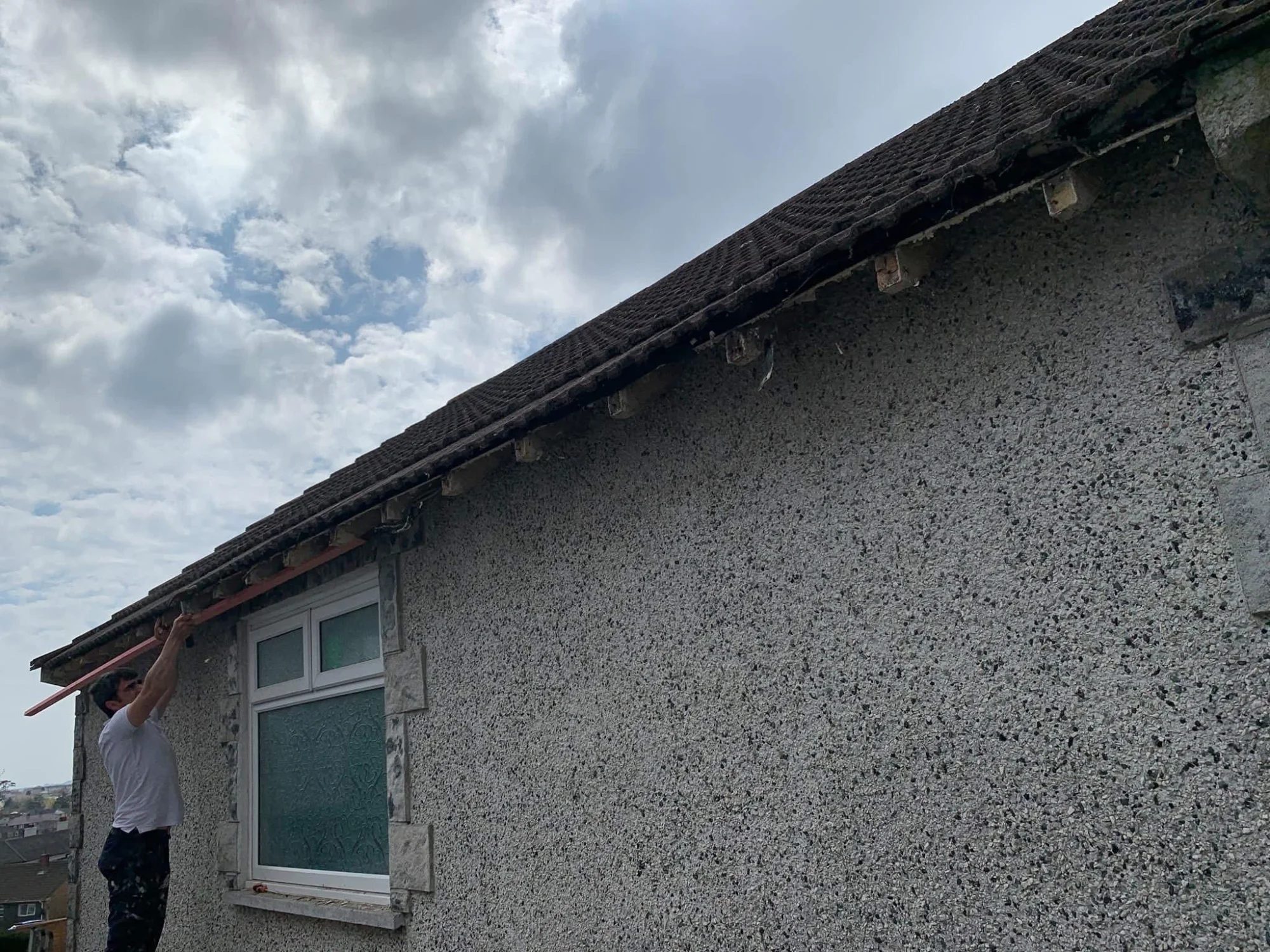 Storm damage roof repairs in Newquay
