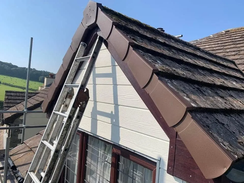 New fascias, bargeboards and guttering in Newquay